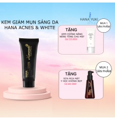 KEM TRỊ MỤN HANA ACNES & WHITE 