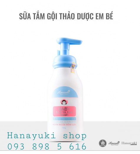 SỮA TẮM GỘI THẢO DƯỢC BABY TOP TO TOE WASH